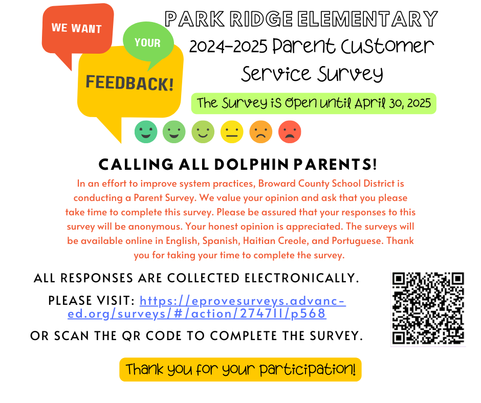  2025 Parent Customer Service Survey
